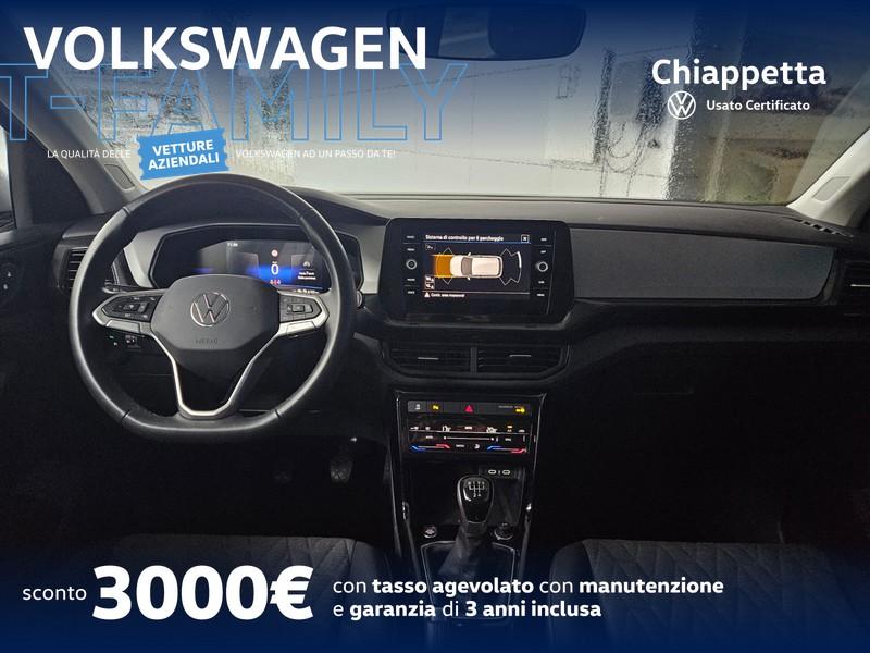 Volkswagen T-Cross 1.0 tsi life 95cv