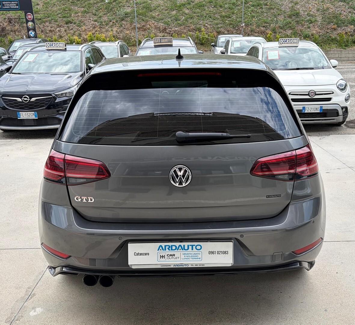 Vw Golf 7.5 GTD 2.0 tdi 184 cv Dsg