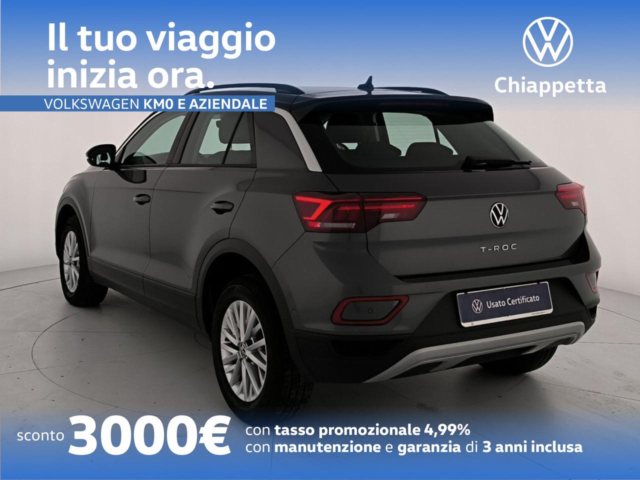 Volkswagen T-Roc 2.0 tdi life 115cv