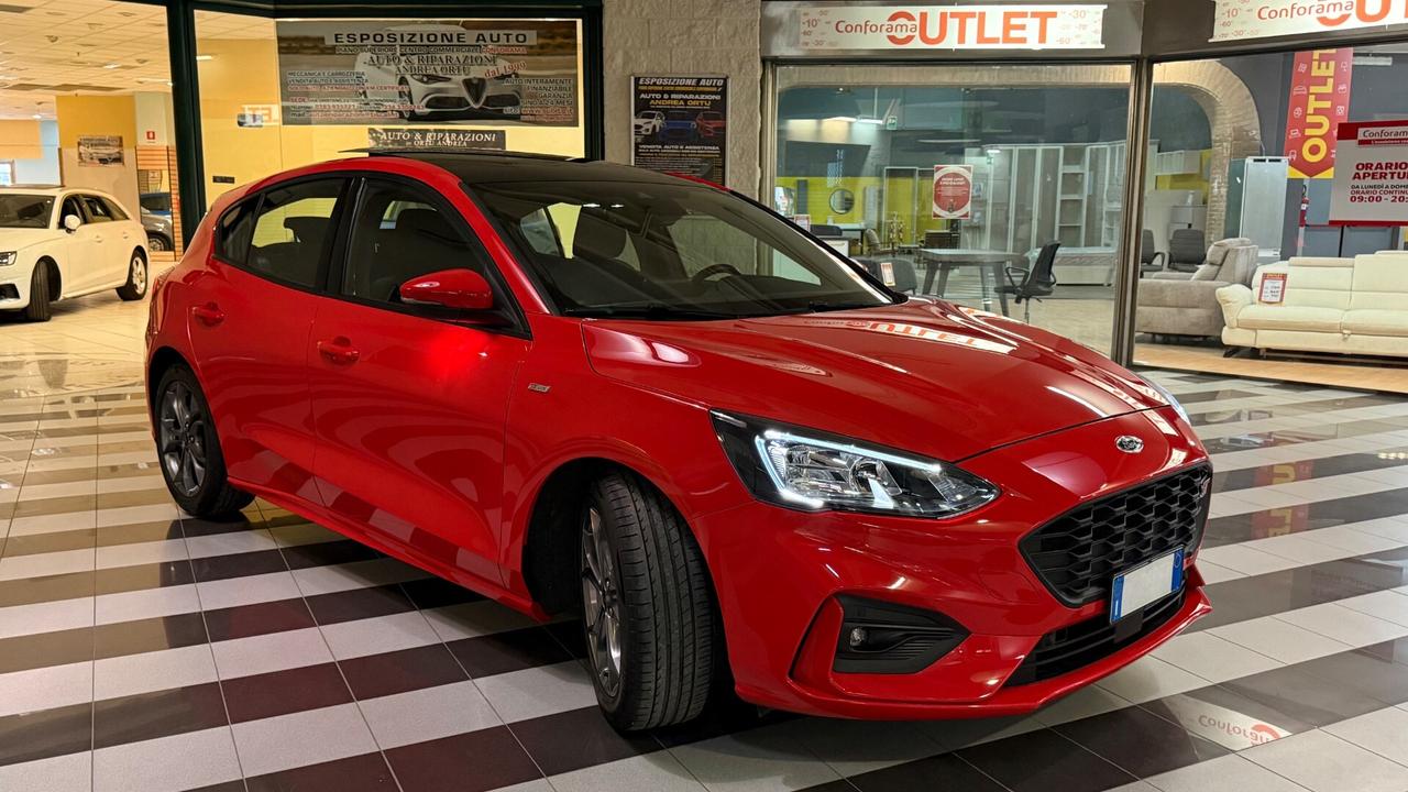 Ford Focus 1.0 EcoBoost Hybrid 125 CV ST-Line 2021 TETTO