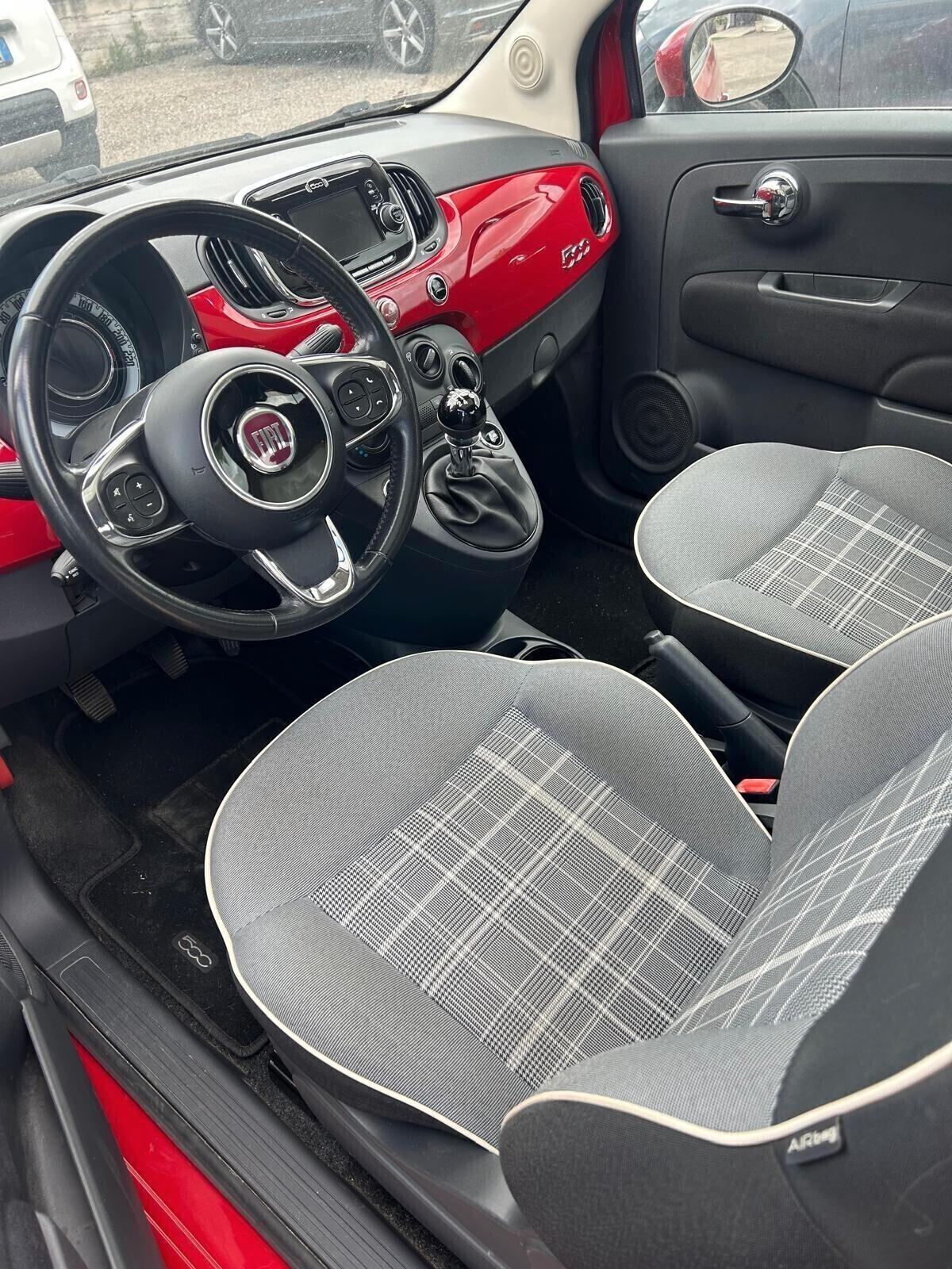 Fiat 500 1.2 Riva ,garantita-neopatentati- 2017