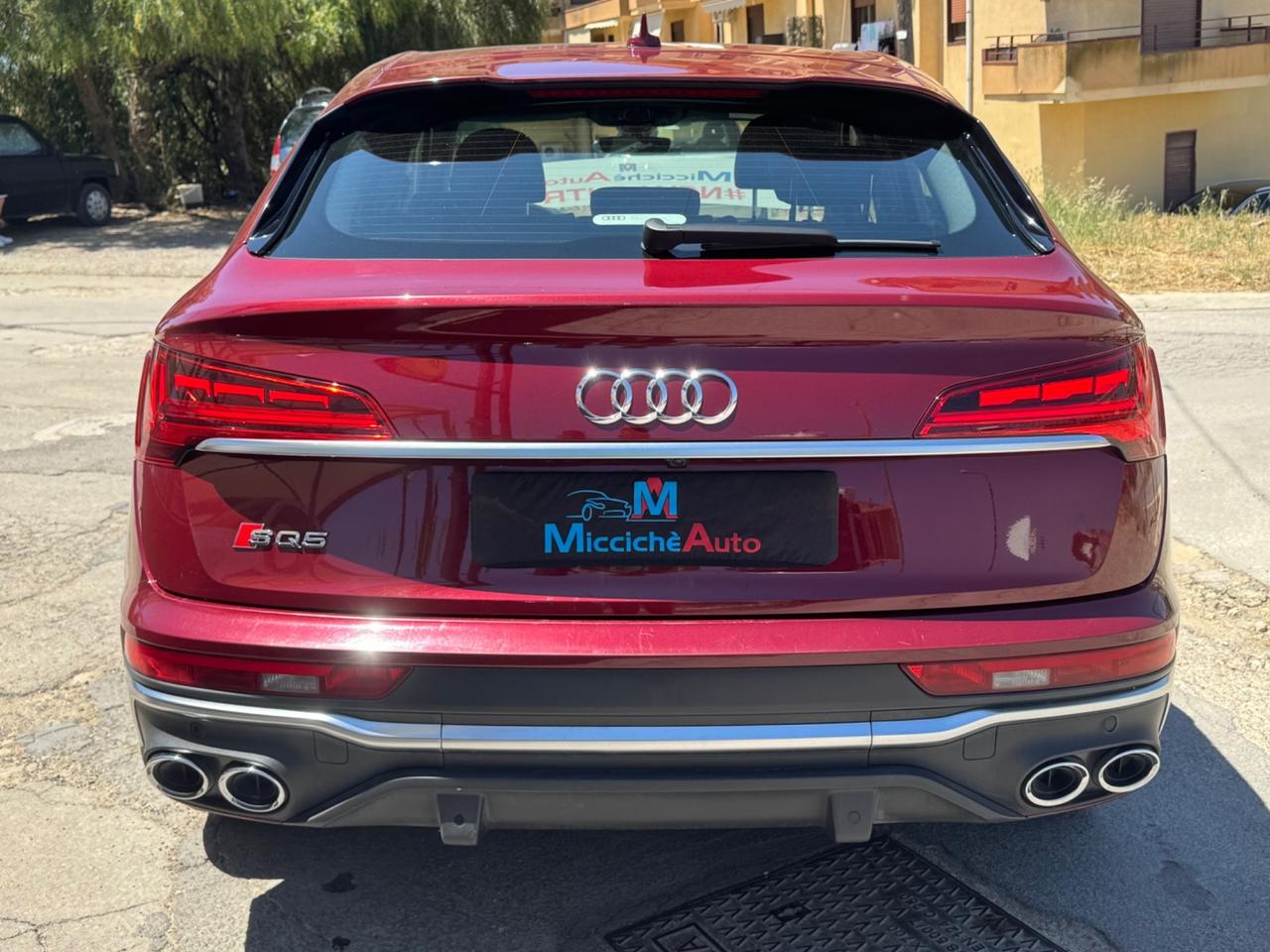 AUDI SQ5 SPORTBACK 341 CV RED METALLIC FULL IVA