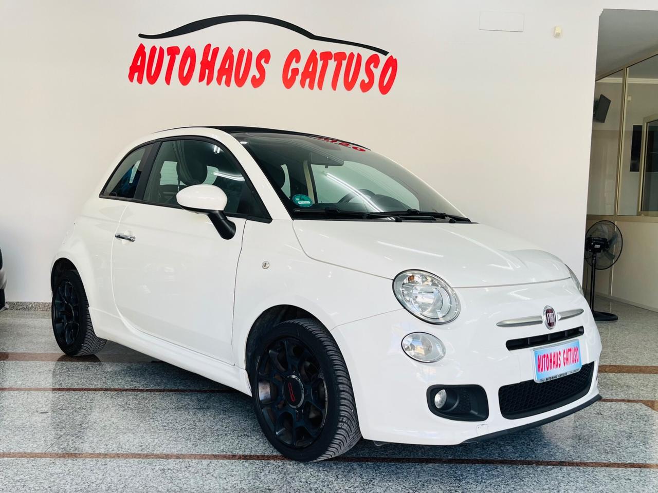 Fiat 500S cabrio 1.2 benzina 69cv anno 2014