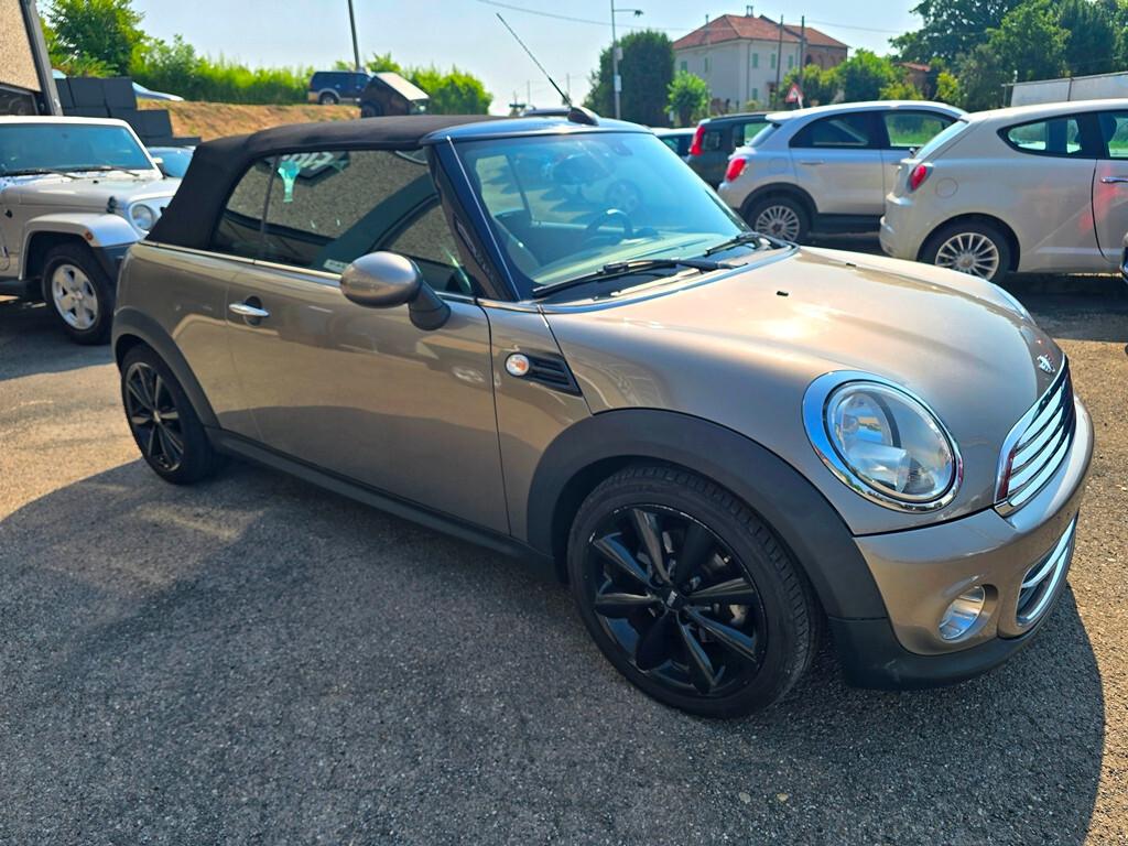 Mini COOPER CABRIO 1.6 SIDEWALK PER NEO PATENTATI