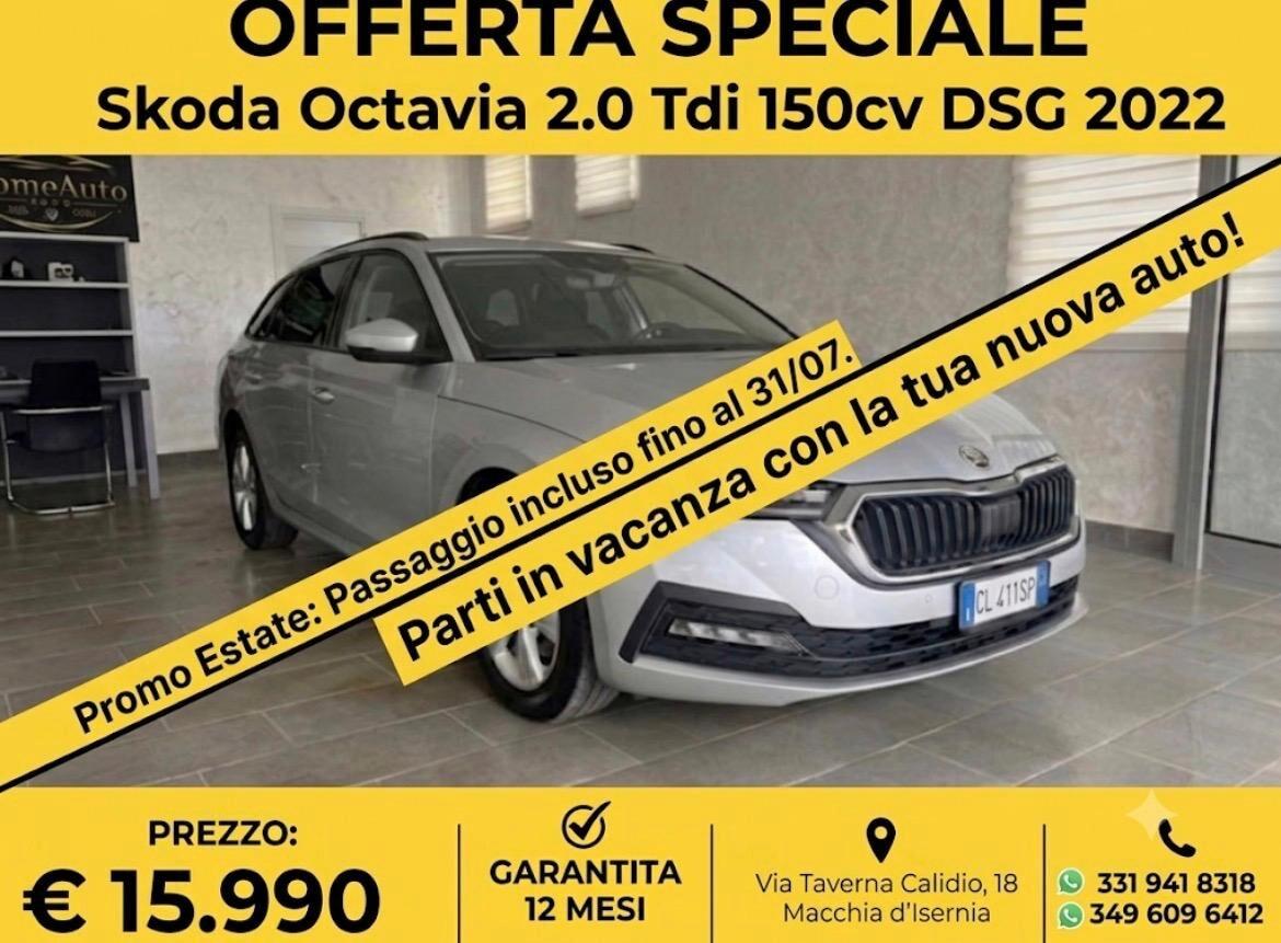 Skoda Octavia 2.0 TDI EVO SCR 150 CV DSG Wagon Executive 2022