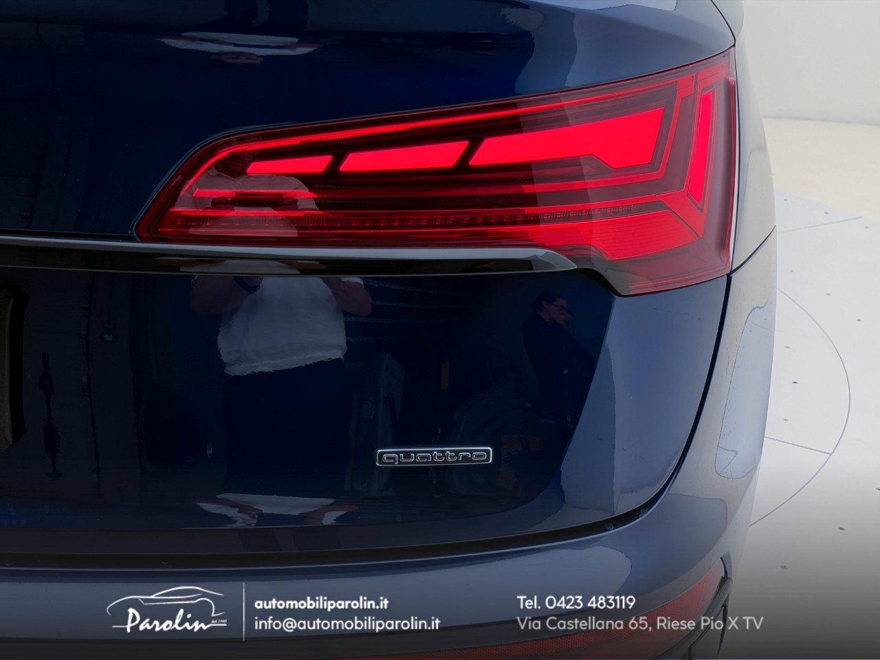 Audi Q5 Sportback 40 2.0 tdi mhev 12V S-line Plus quattro S-tronic Tetto-Black pack-20''