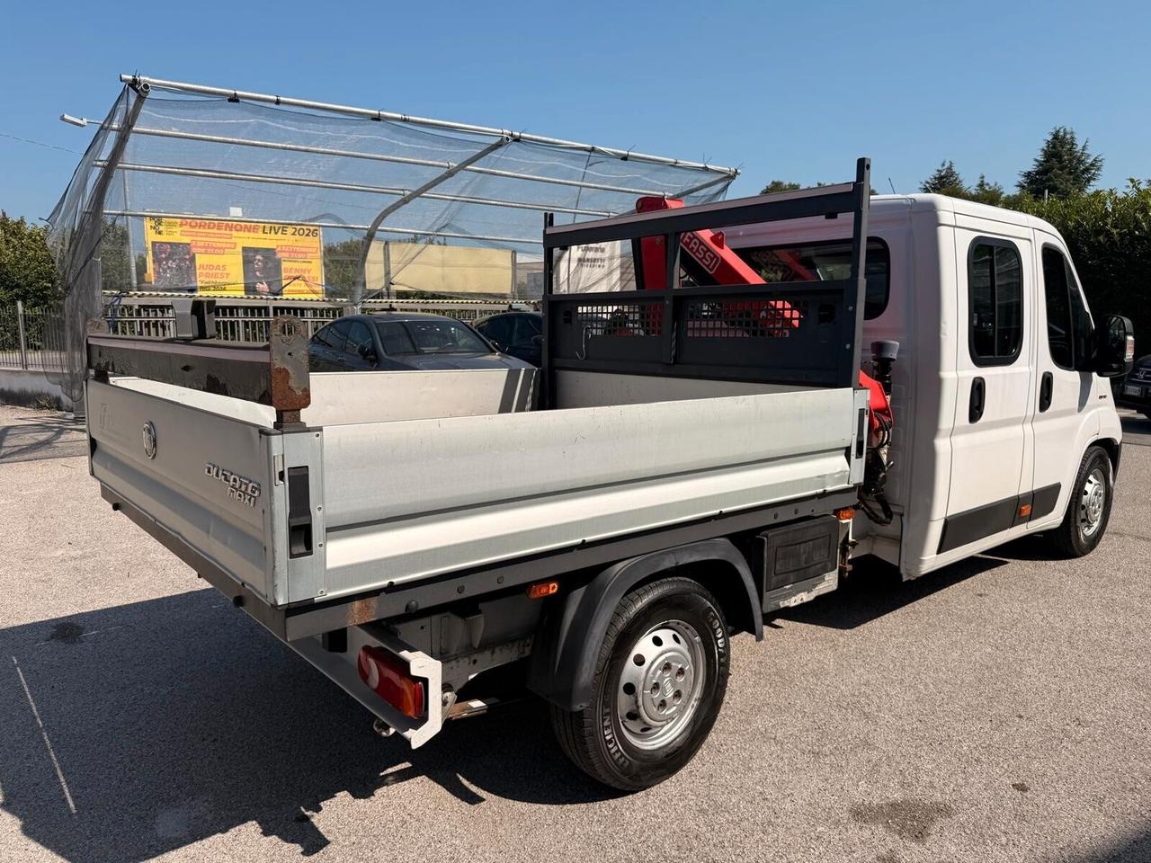 Fiat Ducato 35 2.3 MJT 130CV DOPPIA CABINA GRU