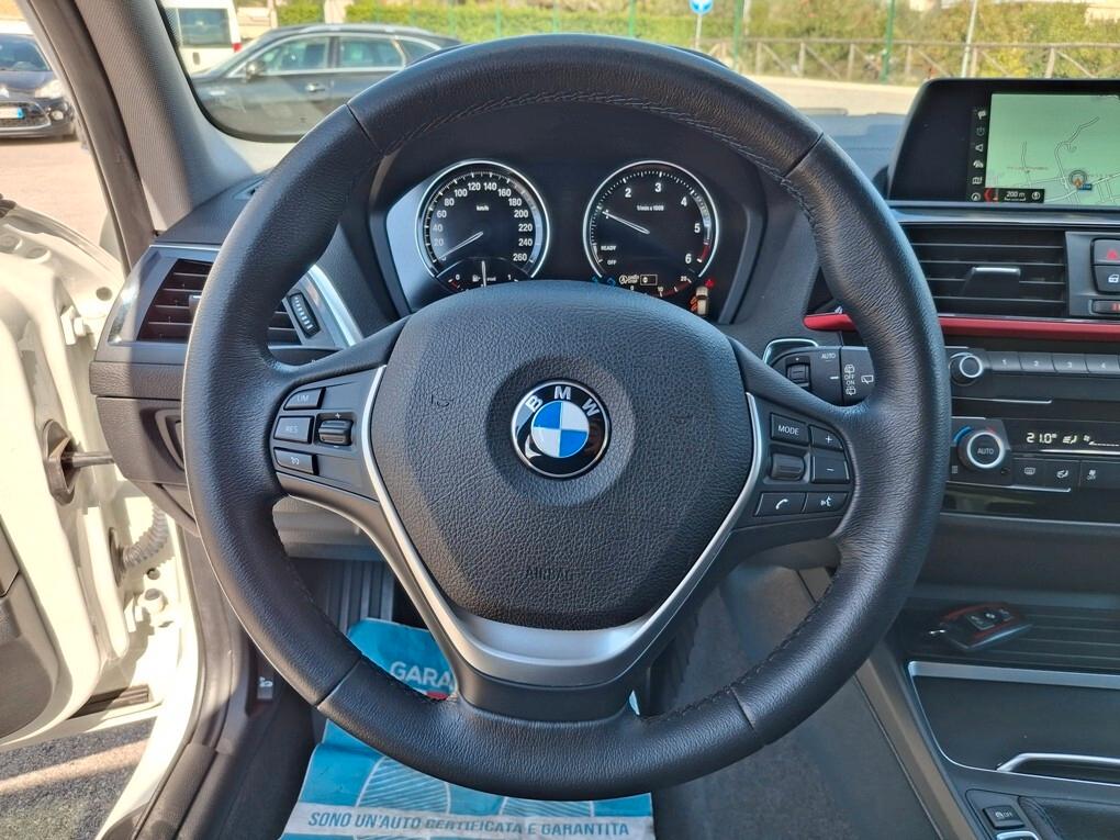 Bmw 116d 5p. Sport Km 93.000 - 2018