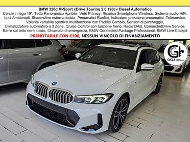 BMW Serie 3 Touring XDrive MSport tetto C19" Clima3Z M M-Sport