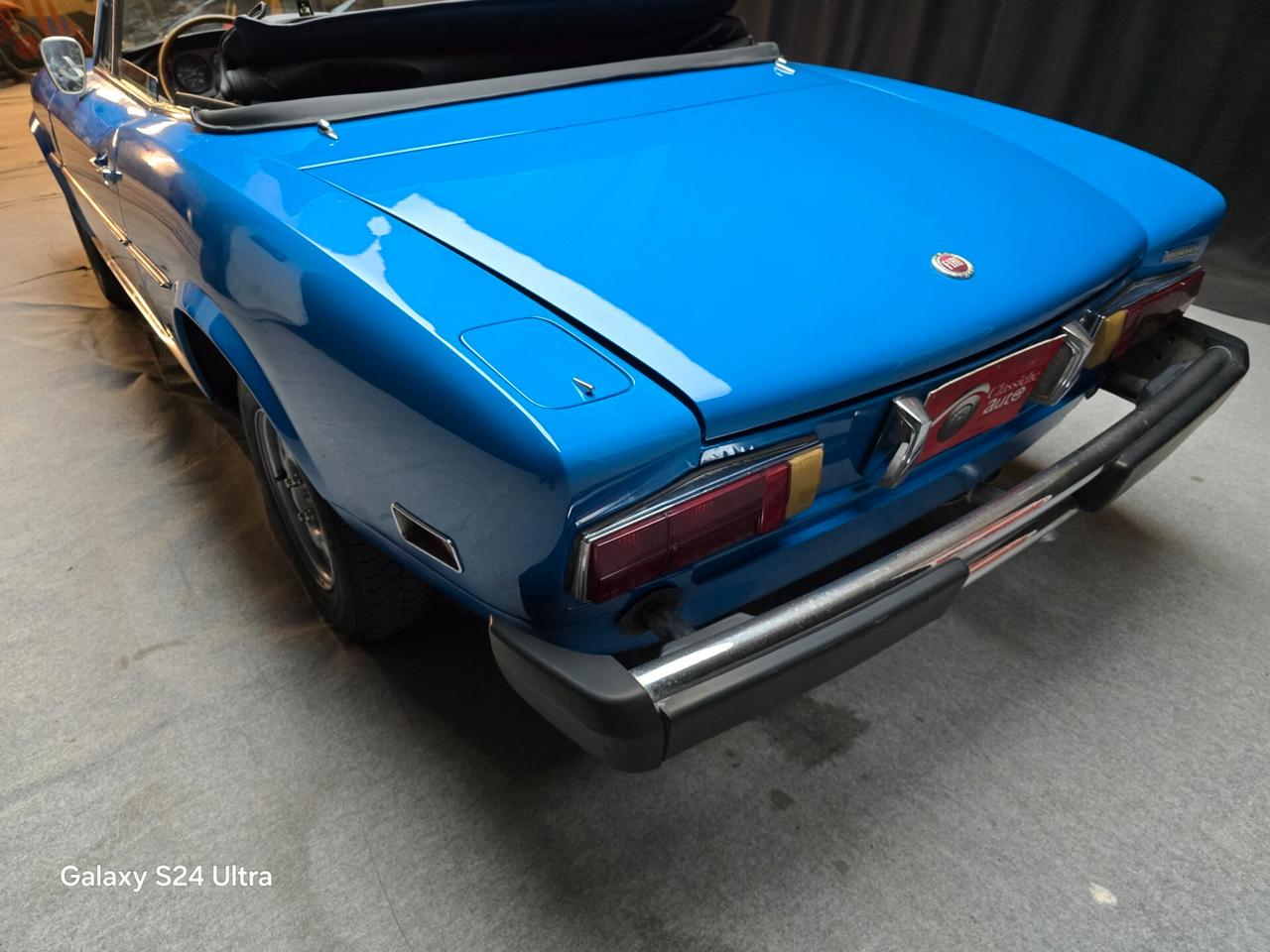 Fiat 124 Spider Sport 1.8cc anno 1976 certificata ASI con C.R.S.