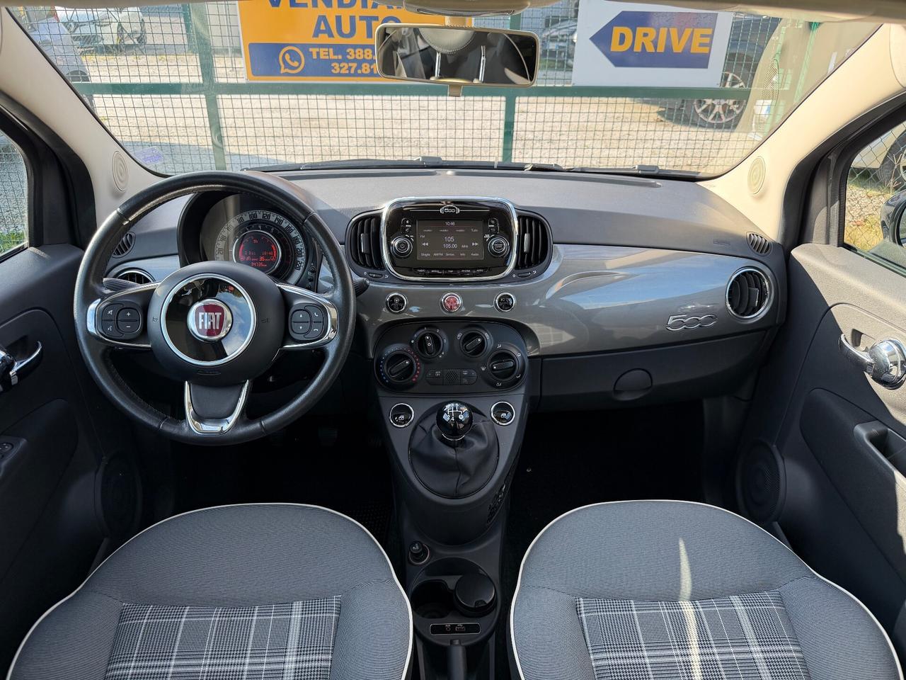 Fiat 500 1.2 Lounge “ 34 Mila Km CERTIFICATI “