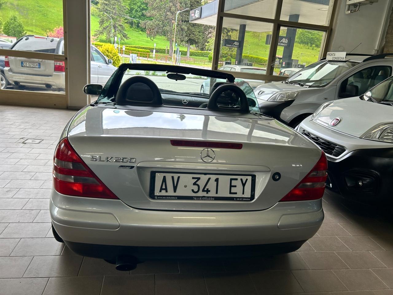 Mercedes-Benz SLK 200 cat Kompressor ASI