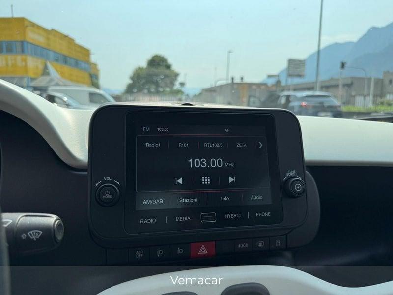 FIAT Panda 1.0 FFly 70cv Hybrid Pandina-RADIO BT CARPLAY-SOLO KM 20400!