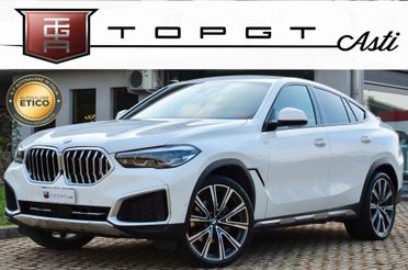 BMW X6 XDRIVE30d MHEV 48V XLINE 286cv AUTO, GARANZIA UFF BMW, UNICOPROPRIETARIO, SERVICE BMW, UFF ITALIANA, 22", EURO 6D, PERMUTE