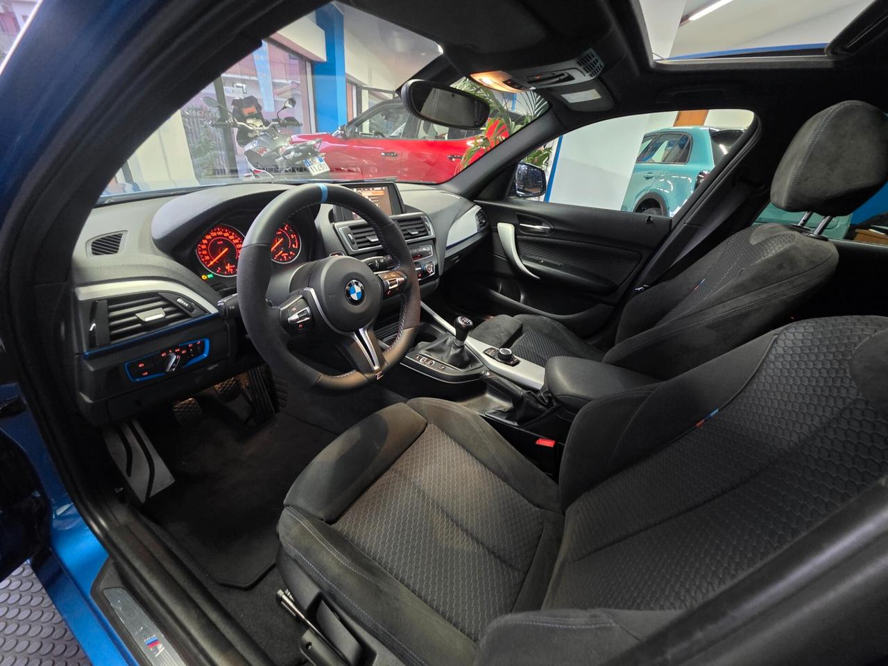 Bmw Serie 1 116d M-Sport Blu Estoril + Tetto