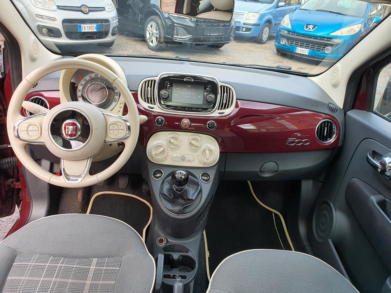 Fiat 500 1.2 LOUNGE/TETTO/PARTICOLARE COLORAZIONE