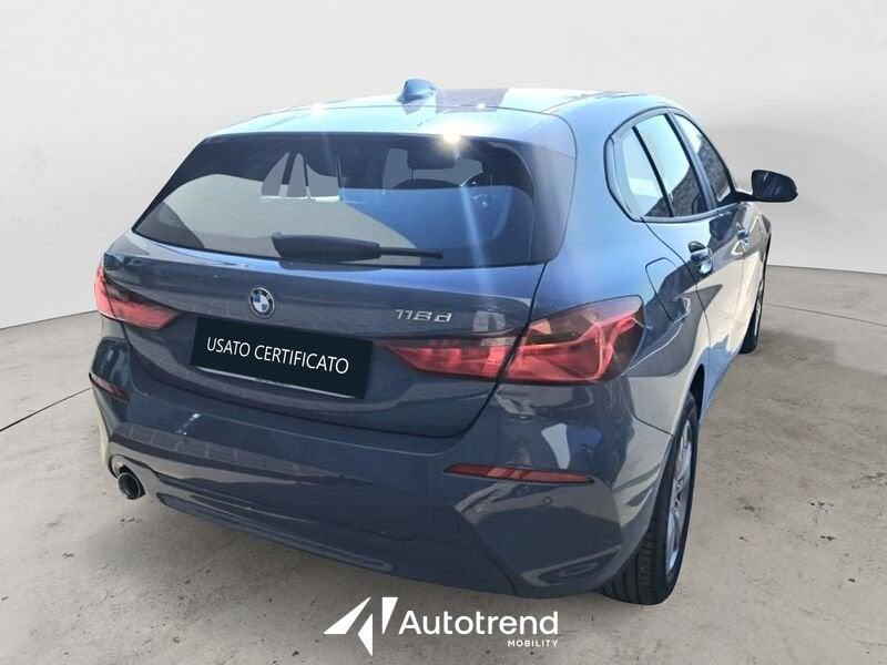 BMW Serie 1 116d 116 CV Automatica 5 Porte Business Advantage