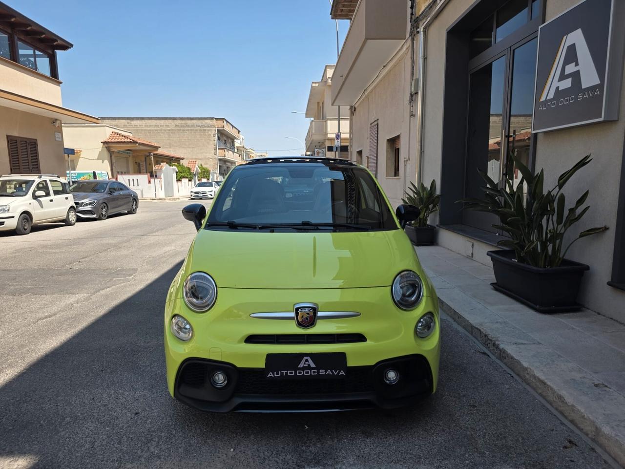 Abarth 595 1.4 Turbo T-Jet 160 CV 70° Anniversario+Sed.Sabelt+Scarichi Monza+Tetto..
