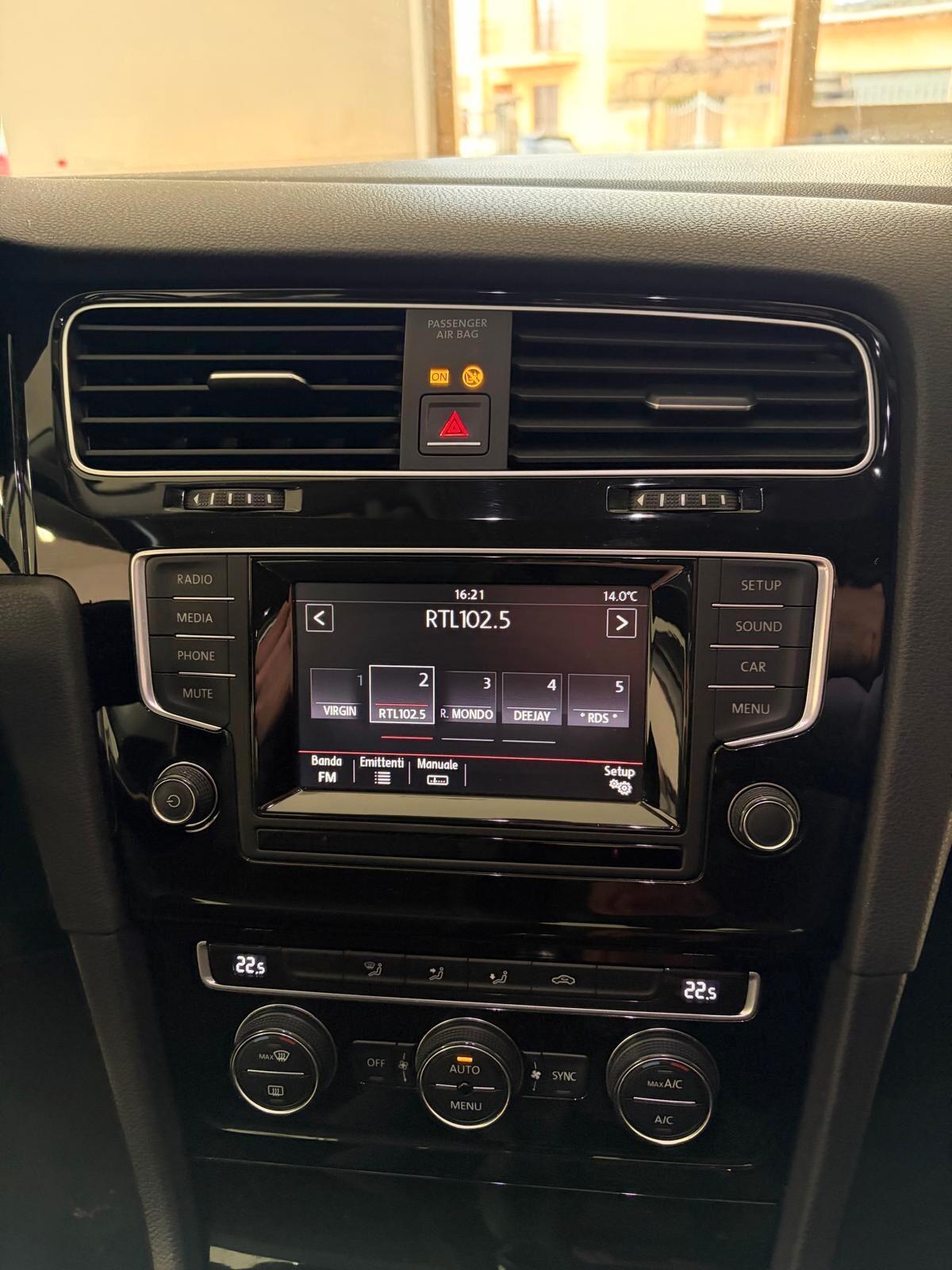 VOLKSWAGEN GOLF 1.6 TDI 110 CV EXECUTIVE