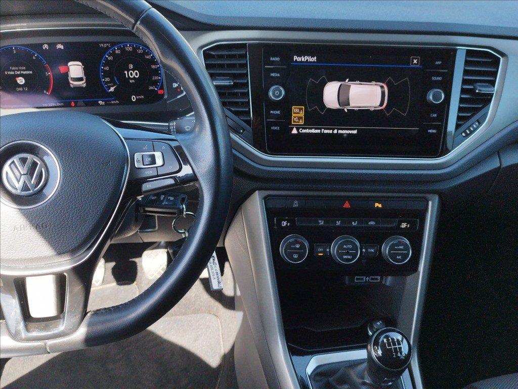 VOLKSWAGEN T-Roc 1.6 tdi Style del 2020
