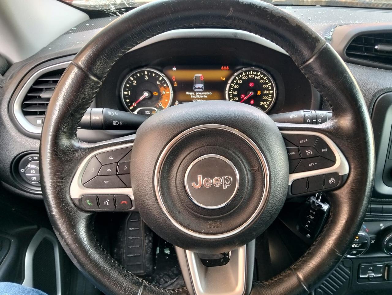 Jeep Renegade 1.6 Mjt 120cv 2017 SINISTRATA