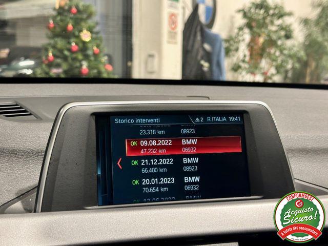 BMW X1 sDrive16d Advantage *NEOPATENTATI*TAGLIANDI BMW*