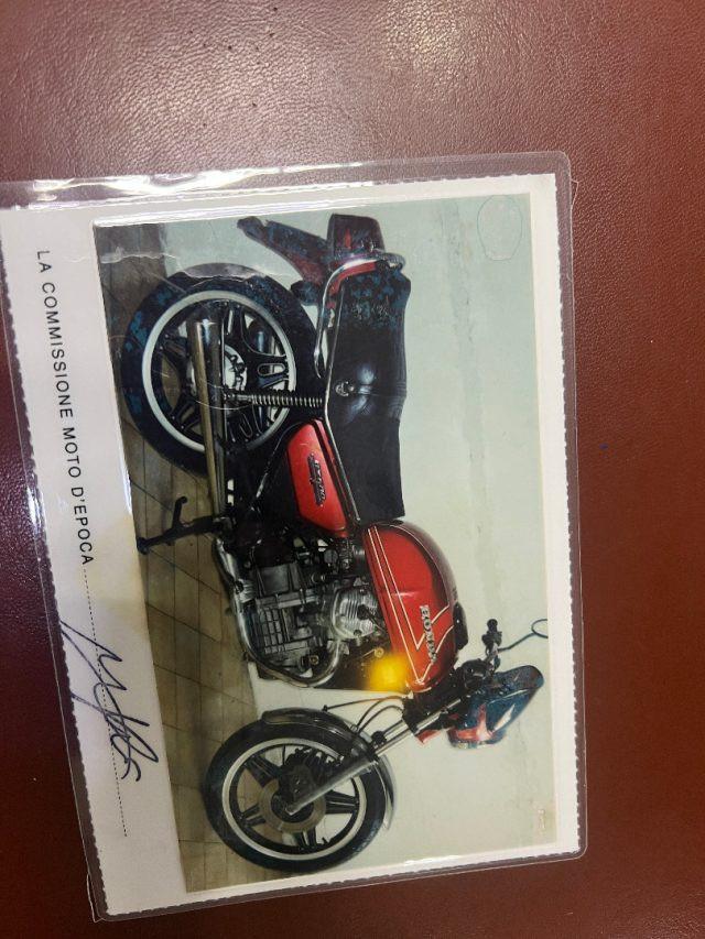 HONDA CX 500 HM TURISMO ISCRITTA ASI