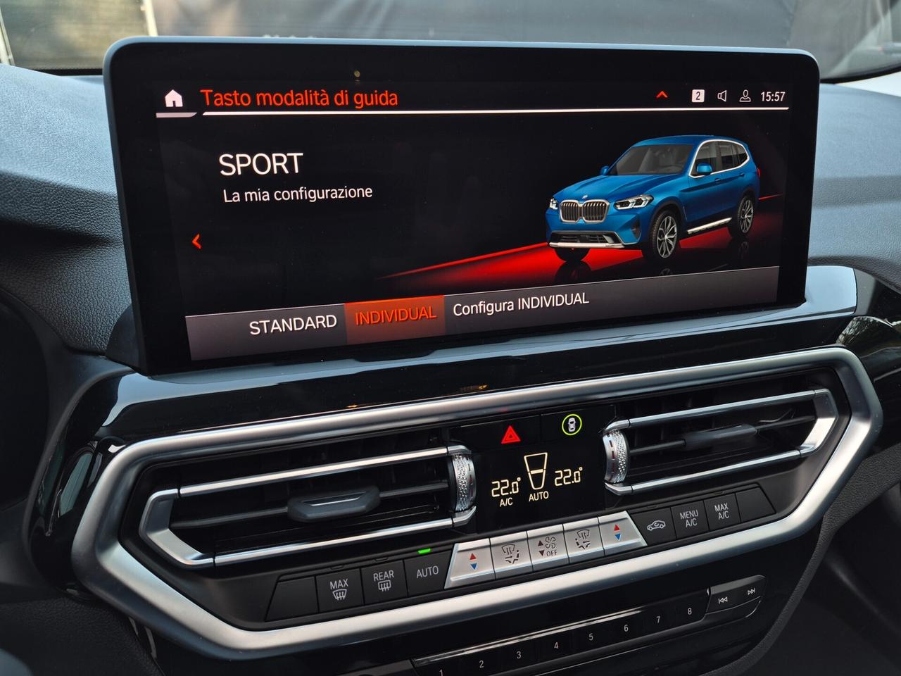 BMW X3 20D XDRIVE STEPTRONIC TETTO APRIBILE PANORAMICO