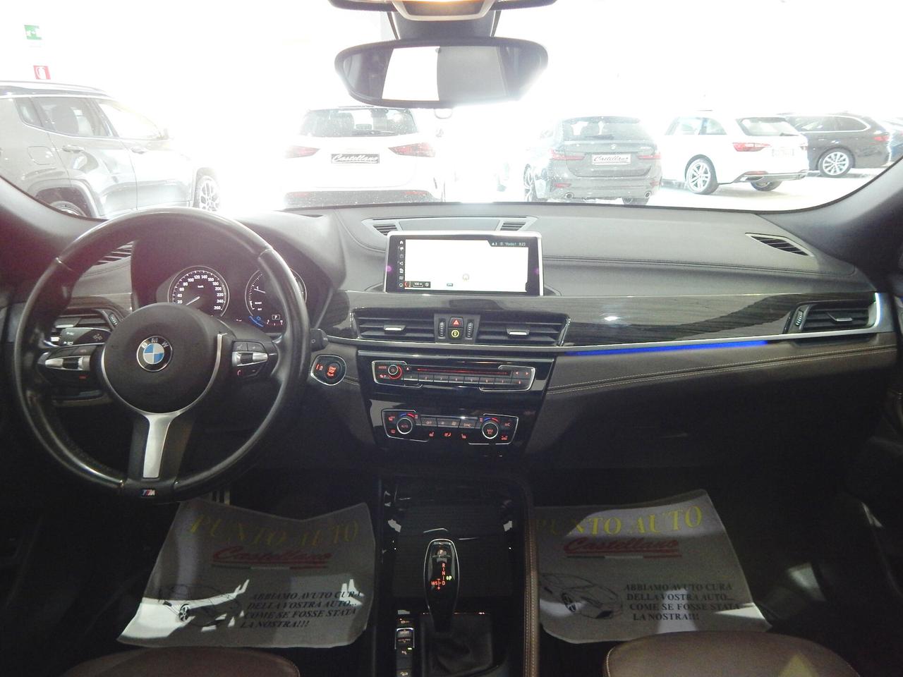 BMW X2 xdrive20d Msport X Aut. TETTO-NAVI-PELLE-PARK-LED