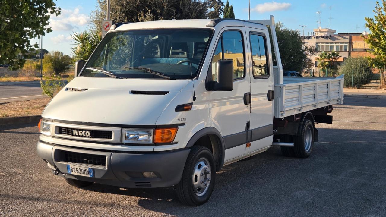 Iveco daily 35 C 13 doppia cab. 7 posti Ribaltabile trilat.
