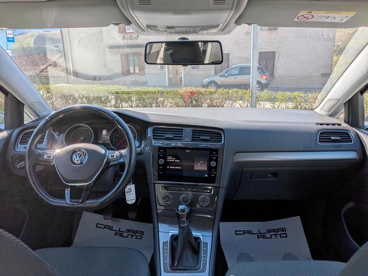 WV GOLF 7.5 - 1.6 TDI 115CV 2017