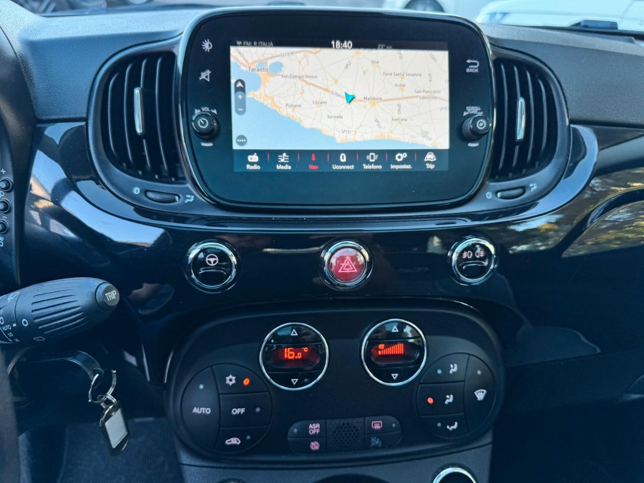 Fiat 500 1.2 Lounge - Tetto, Carplay, Sensori