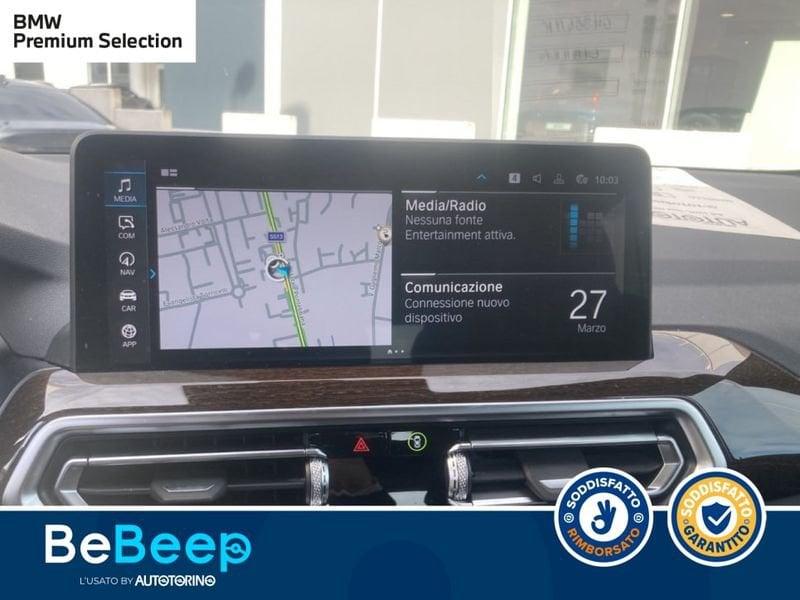 BMW X3 XDRIVE30E AUTO