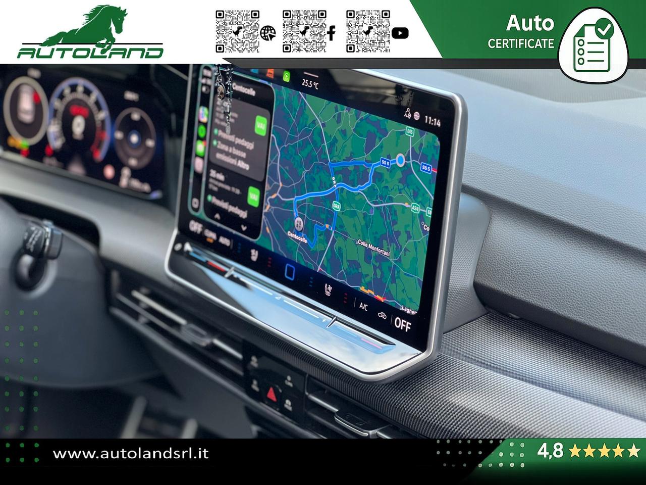 Volkswagen Golf 2.0 tsi GTI 265cv dsg TETTO - HEAD UP - PELLE - SEDILI VENTILATI