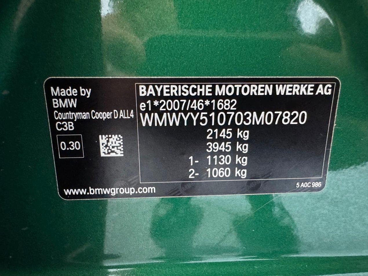 Mini Countryman Cooper D Hype 2.0 ALL4 Autom Navi Led MY 21