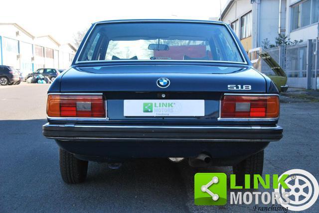 BMW 518 Serie 5 (E12) 1980 - TARGHE NERE