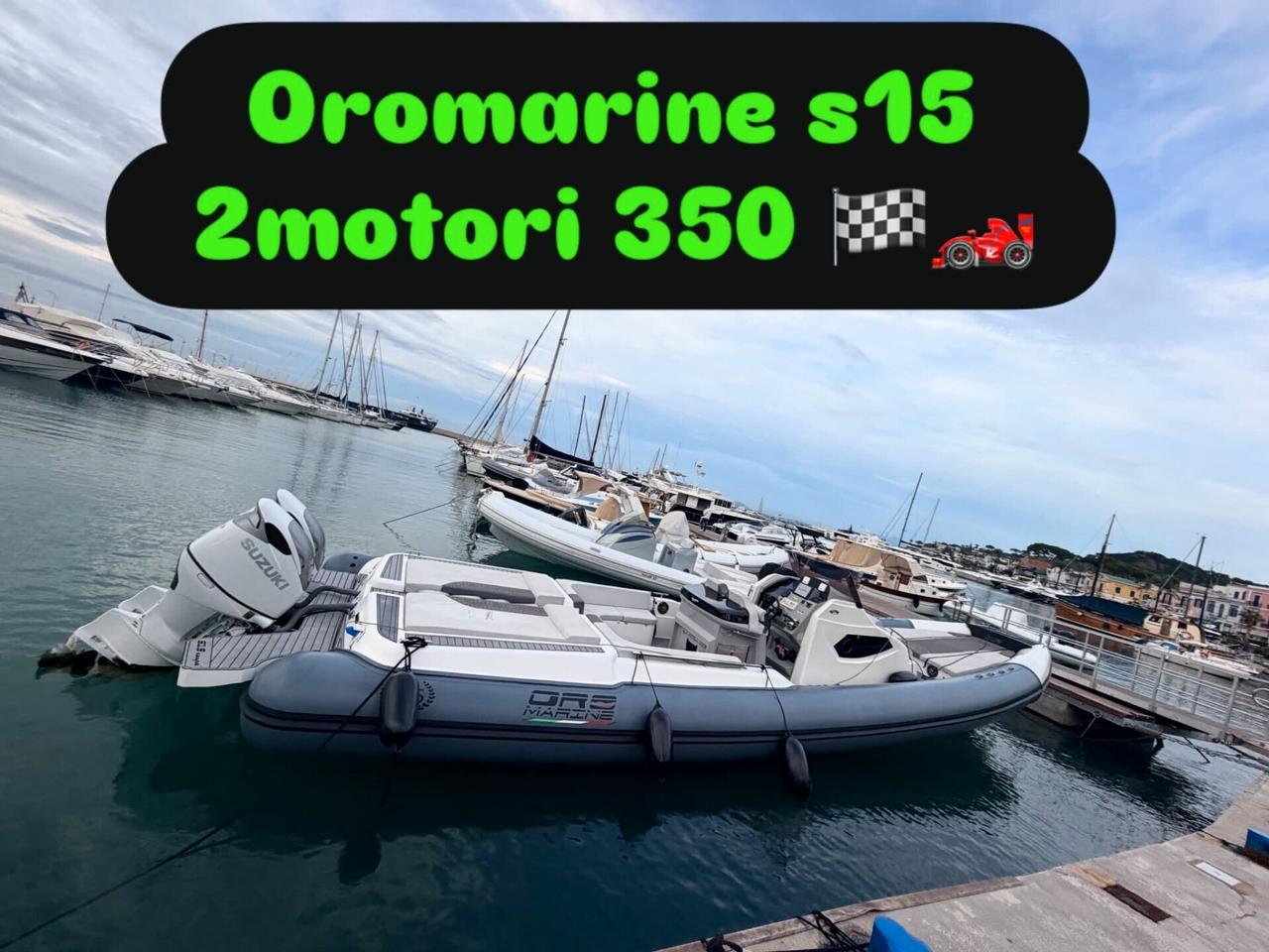 Ferrari Altro GOMMONE OROMARINE 15S COUPE' 2 MOTORI 350 CV SUZUKI PERMUTE 3336121884