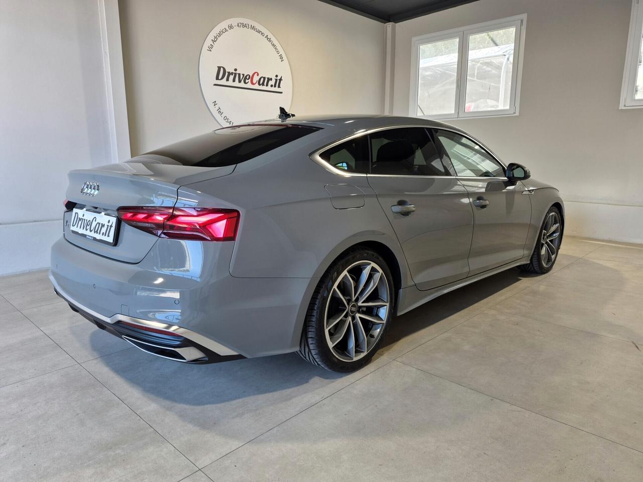 Audi A5 SPORTBACK 40 2.0 TFSI MHEV 204CV S-TRONIC MATRIX NAVI APPLE CARPLAY / ANDROID AUTO
