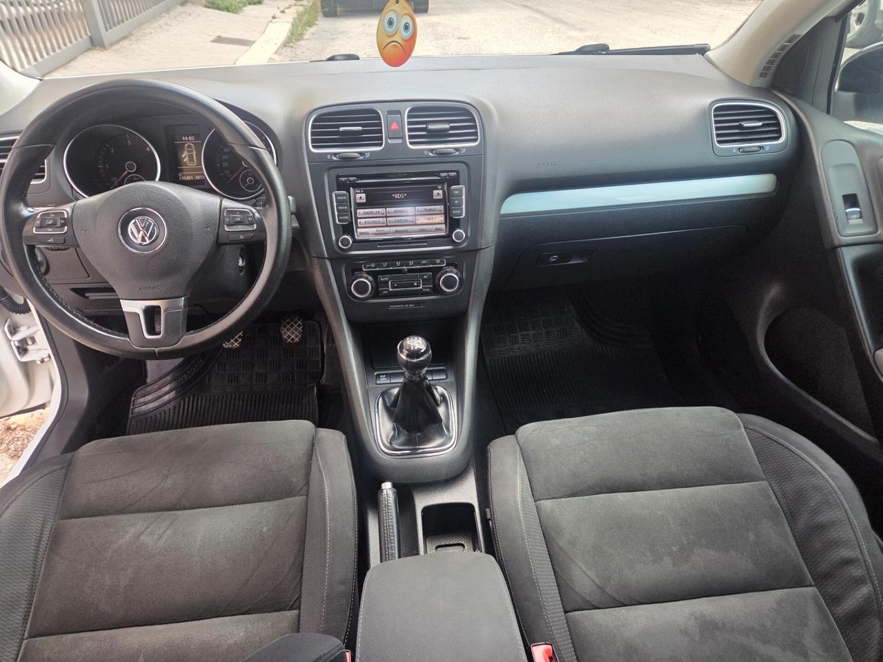 VW GOLF 6 1.6 TDI 105 CV HIGHLINE KM CERTIFICATI