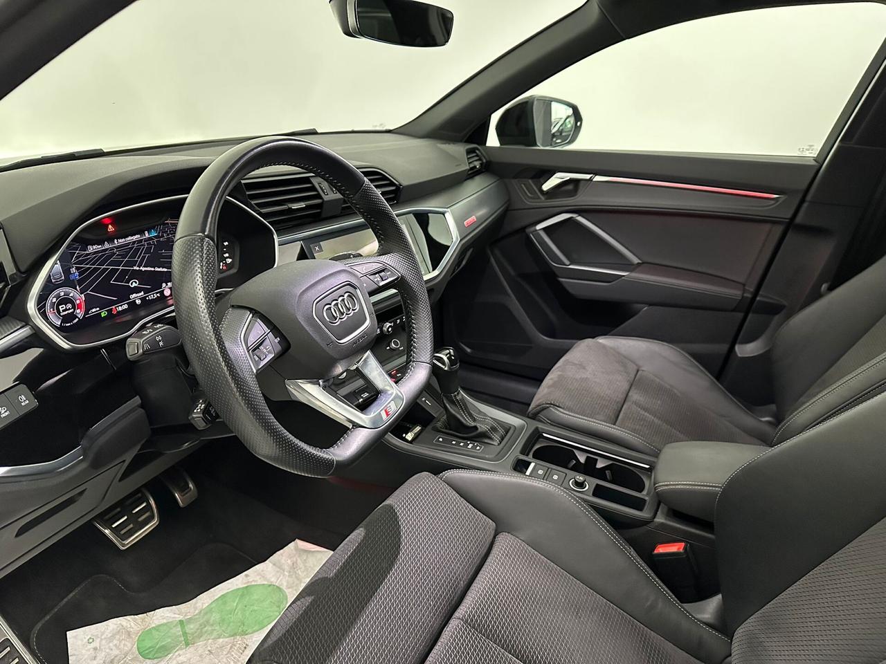 AUDI Q3 SPORTBACK 3X S-LINE TETTO/LUCI AMBIENTE/360