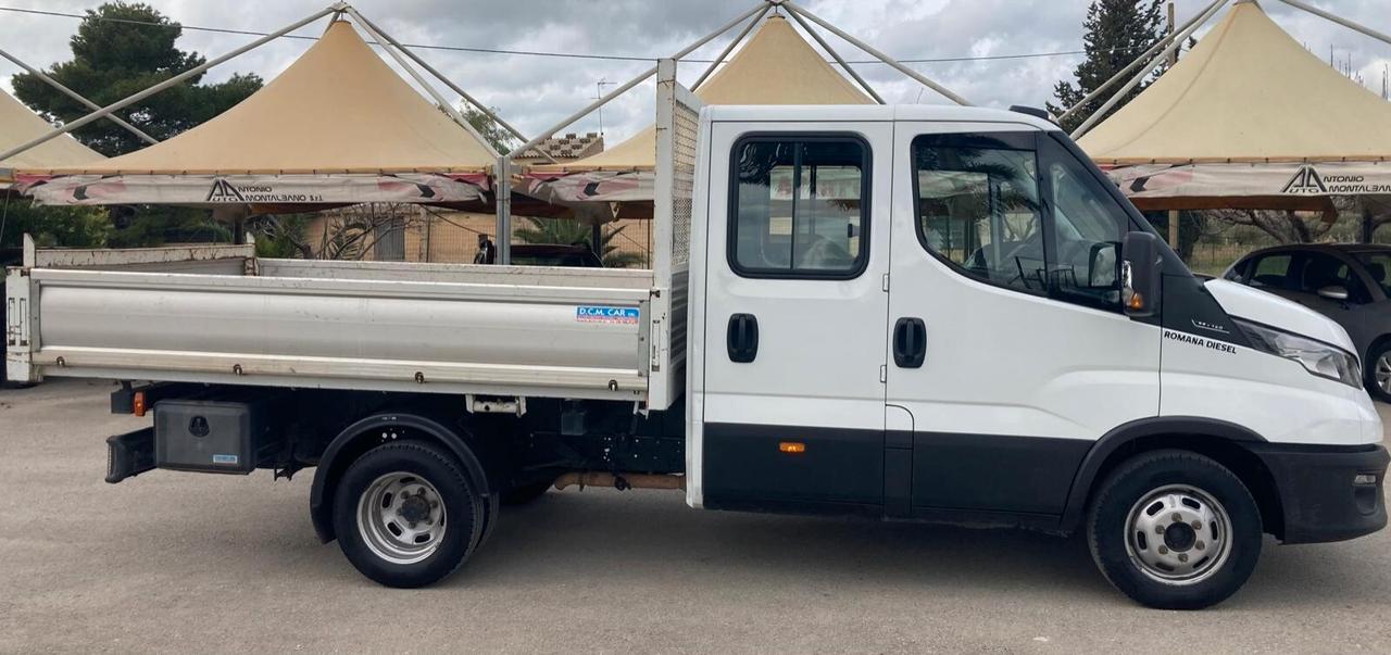 Iveco Daily 35c14 doppia cabina ribaltabile 3 lati