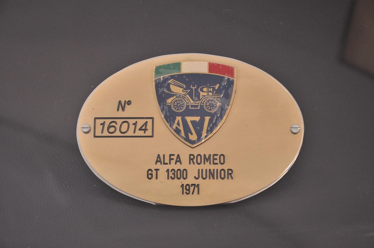 Alfa Romeo GT 1300 Junior ASI Oro conservata