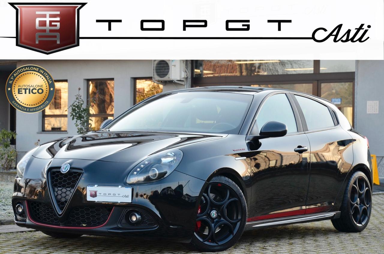 ALFA ROMEO GIULIETTA 1750 TURBO VELOCE S 240cv TCT, UNICOPROPRIETARIO, SERVICE CON FATTURE, EURO 6B, SCARICO, ASSETTO, FARI LED, PERMUTE