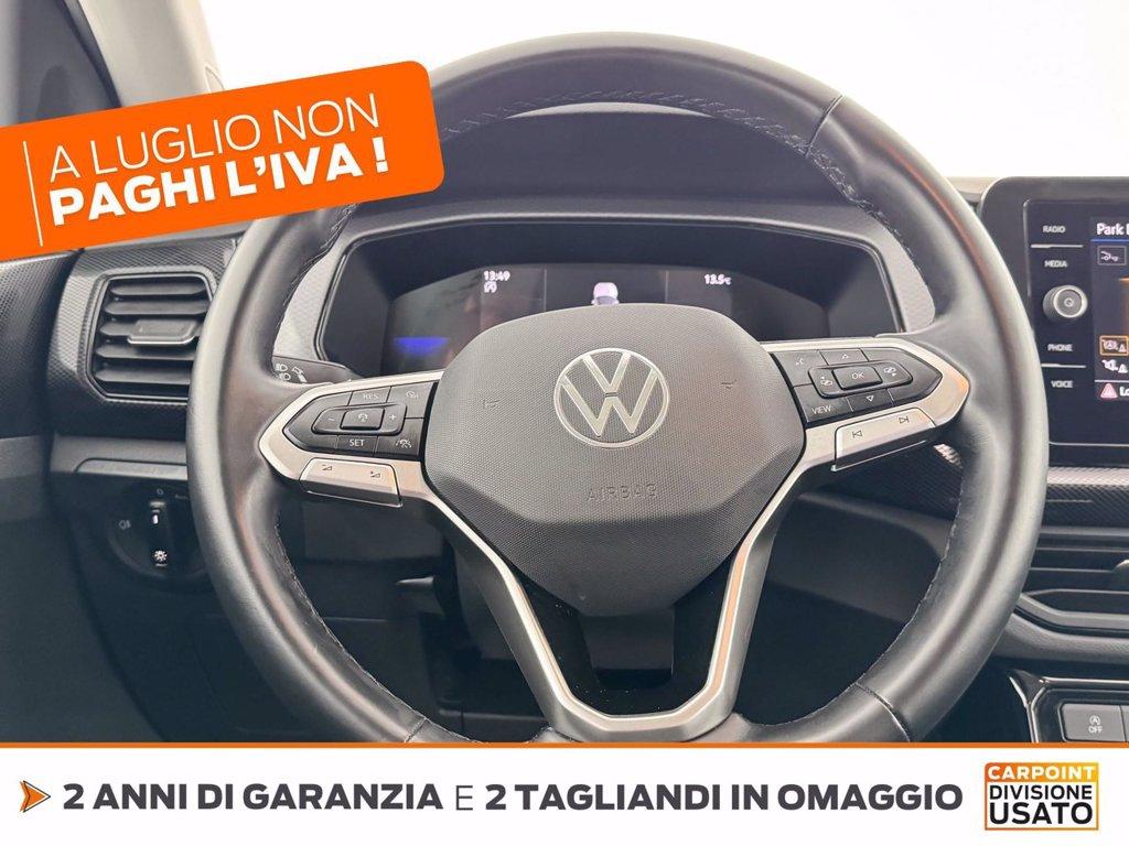 VOLKSWAGEN T-cross 1.0 tsi life 95cv del 2024