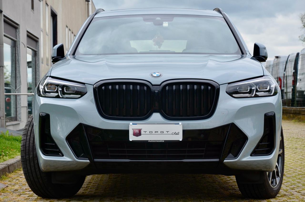BMW X3 XDRIVE20d MHEV 48V MSPORT 190cv AUTO, IVA ESPOSTA, GARANZIA UFF BMW, UNCOPROP, UFF ITALIANA, 20", TETTO, PERMUTE