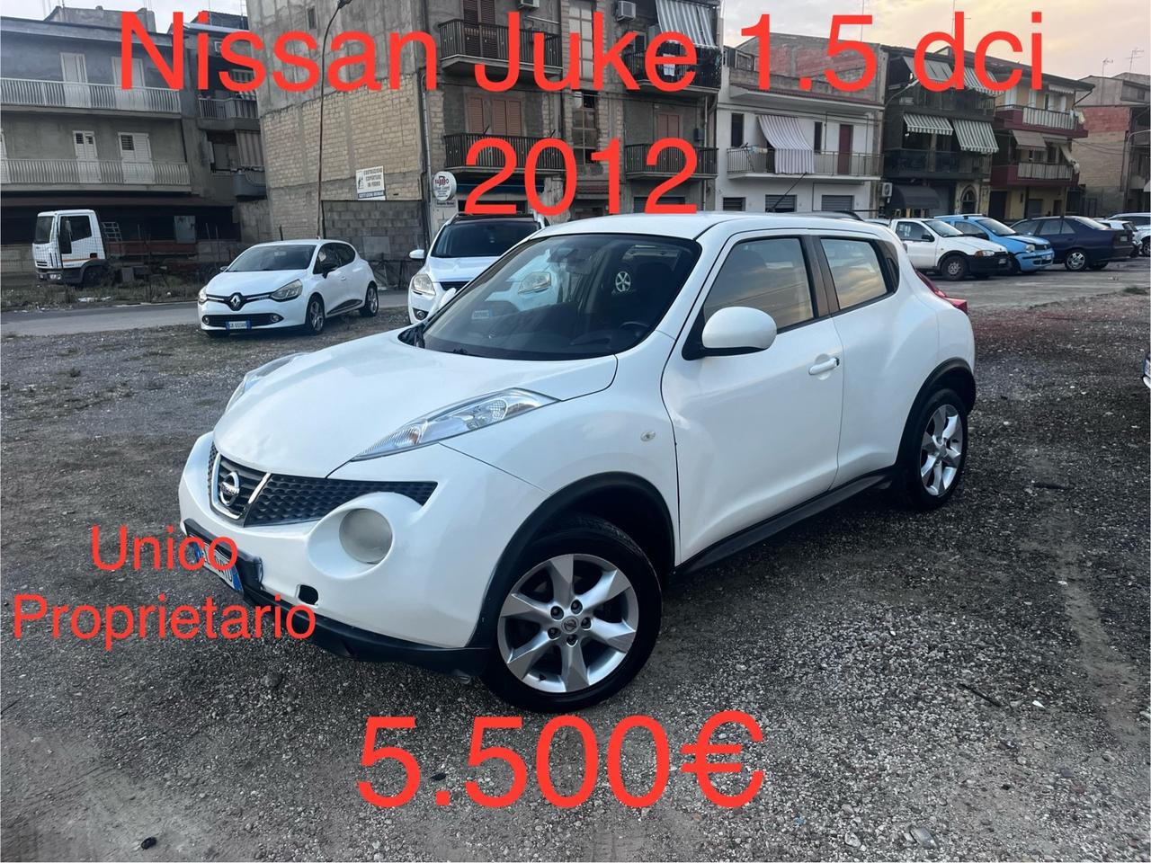 Nissan Juke 1.5 dci 2012 Uniproprietario