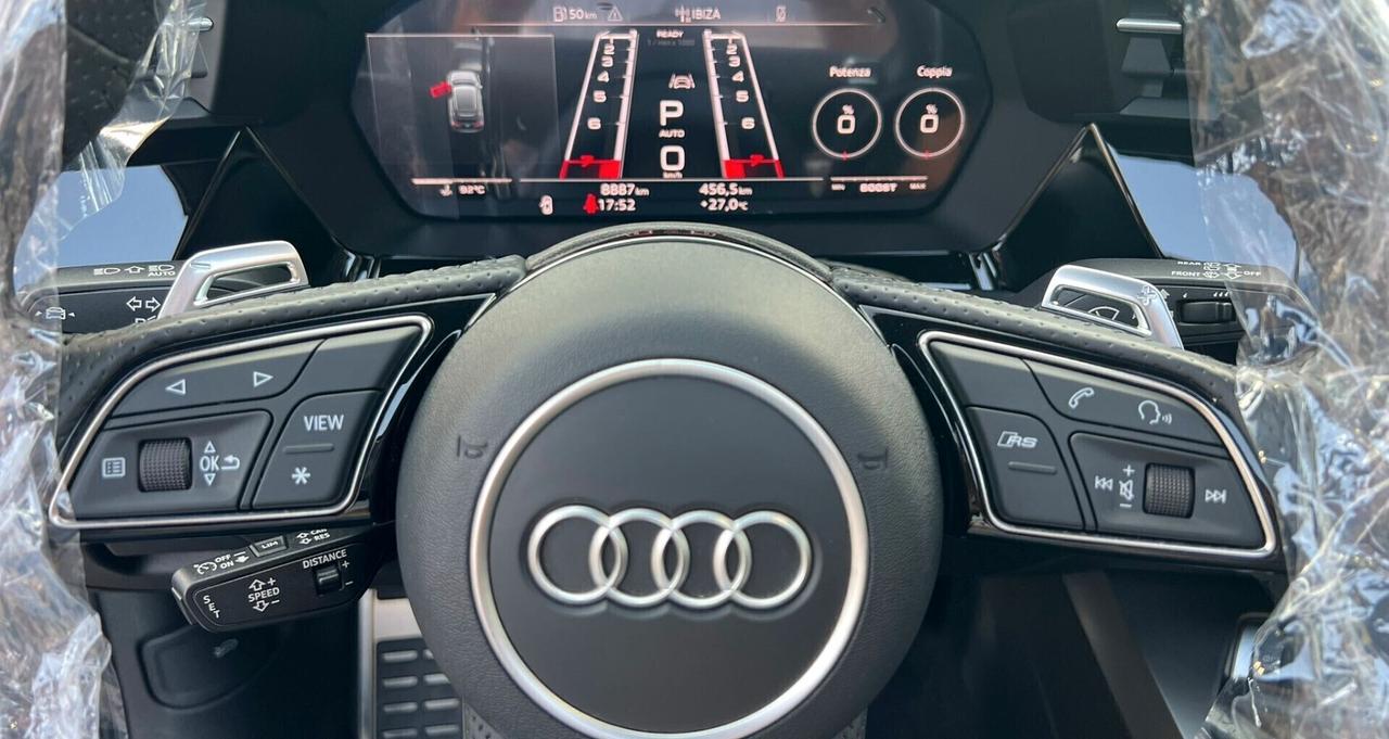 Audi RS3 SPB 2.5 Quattro S-Tronic CARBO-B&O-TETTO APRIBILE
