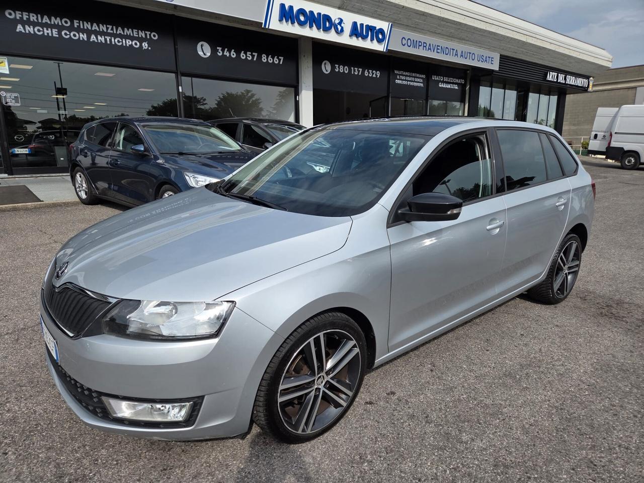 Skoda Rapid 1.4 TDI 90 CV ScoutLine *neopatentati*tetto*carplay*