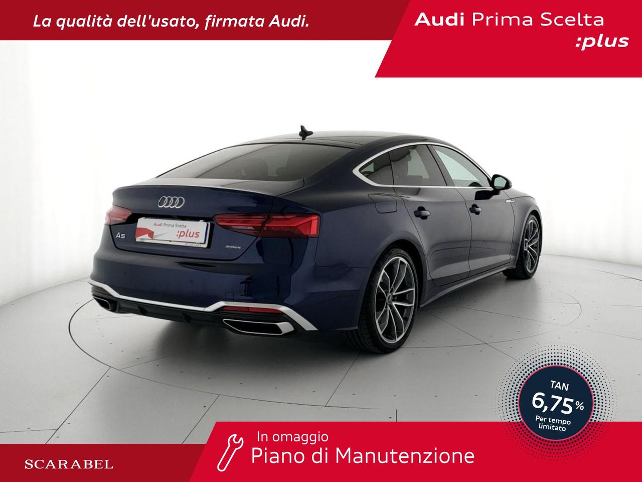 Audi A5 sportback 40 2.0 tdi mhev s line edition quattro 204cv s-tronic