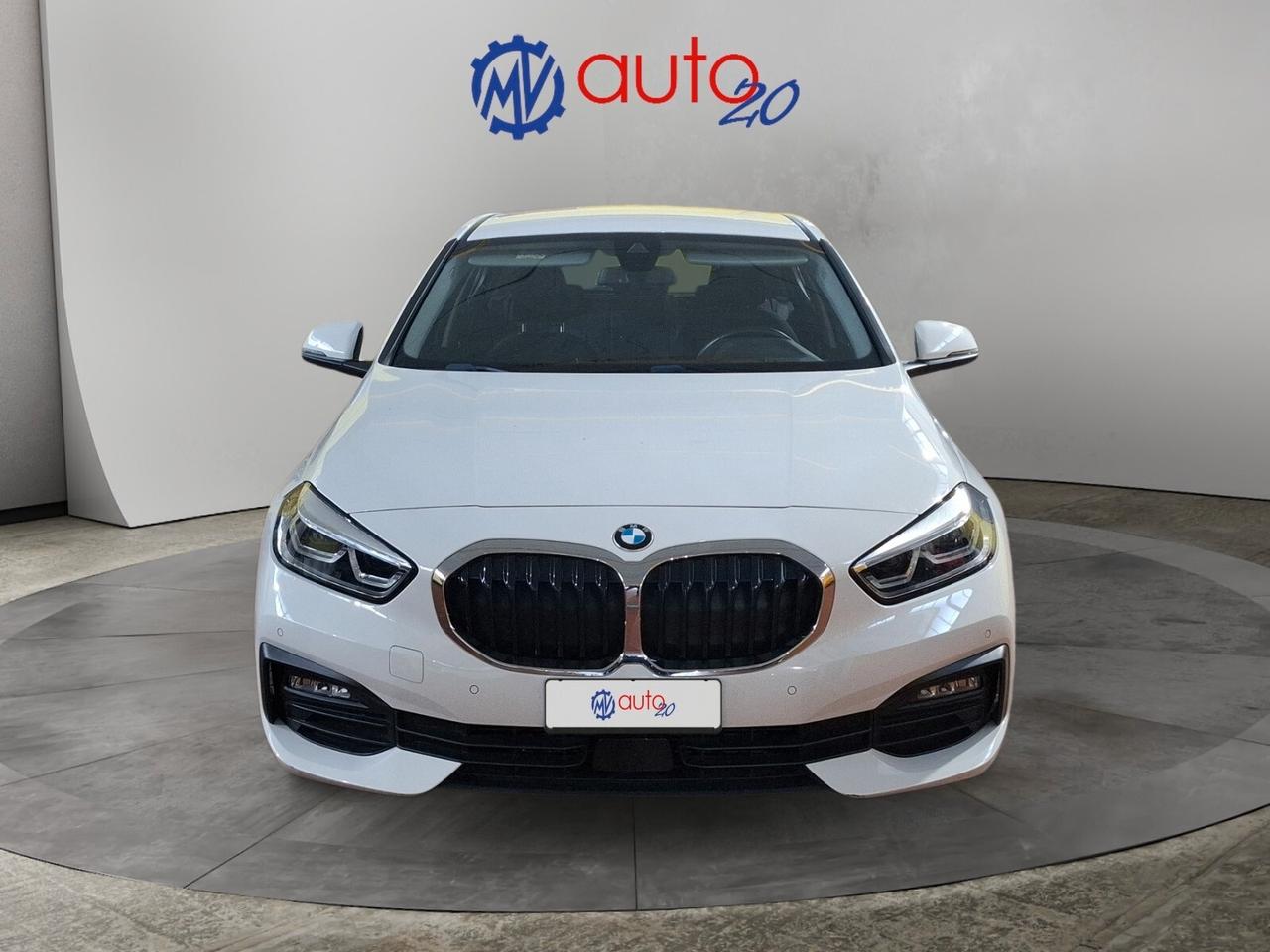 Bmw 116d Advantage modello 2020 Navi Tagliandata Bmw
